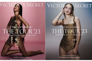 Наоми Кэмпбелл, Лила Мосс, Хейли Бибер в рекламной кампании тура Victoria’s Secret